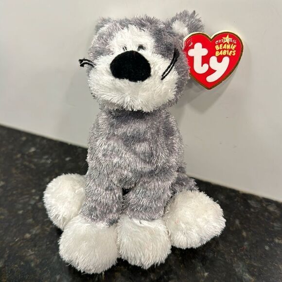 Ty Beanie Baby - CATSBY the Cat 7" NEW MWMTs Plush Stuffed Animal Toy - Picture 1 of 10